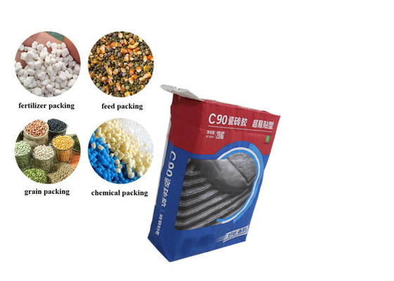 het Document van 20kg 15KG Kraftpapier de Klep doet Verpakkende Tegelkleefstof met Uw Eigen Embleem in zakken