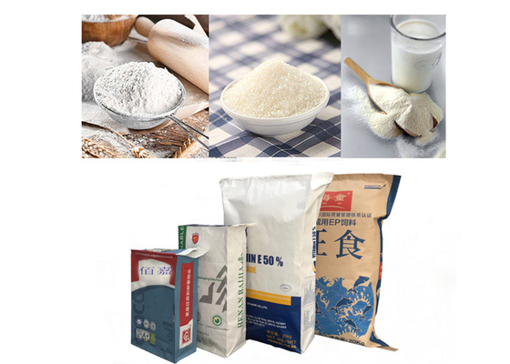 het Document van 15kg 20Kg 25kg 50kg Kraftpapier de Klep doet Verpakkende Tegelkleefstof met Uw Eigen Embleem in zakken