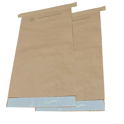 doet de Genaaide Open Mond van 25kg 20kg Multiwall Document Voedselrang Bruin voor Kokosnoot in zakken