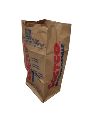 Aangepaste dikte Kraft Gazon papieren zakken 30 gallon