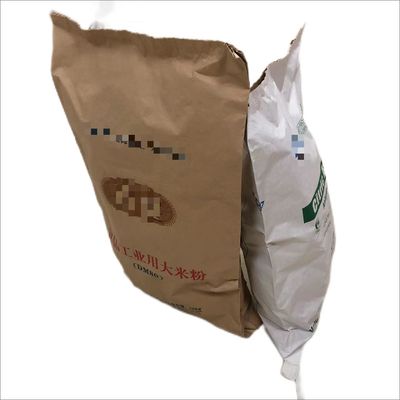 Op maat gemaakte 25 kg Multi Wall Paper Bags Naaizakken