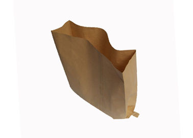 Aangepaste het Document van Multiwall Kraftpapier Zakken Open Zak met de Vlakke Speciale Grootte van de Randbodem