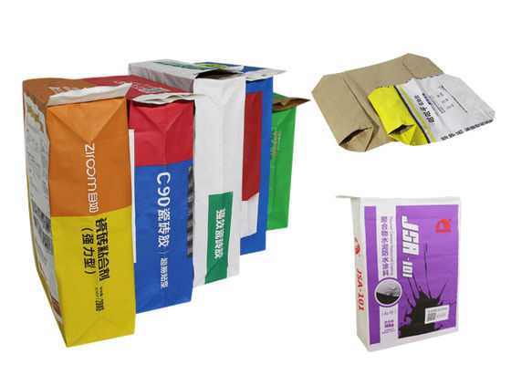 Pregelatinized het Document van Zetmeelkraftpapier Zak15kg 20kg 25kg Document Klepzakken
