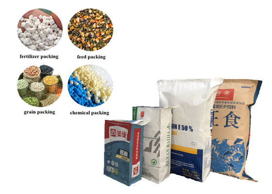 Het Document van de Klepmultiwall van de voedselrang 25kg 50kg Gekleefd de Moutsuikerpoeder van het Zakkenzetmeel
