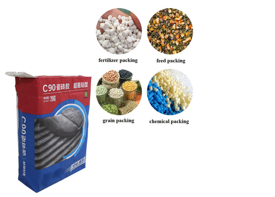 Het vloeibare Morserij Absorberende Chemische Poeder kleefde het Document van Klepmultiwall Zakken 15kg 20kg 25kg