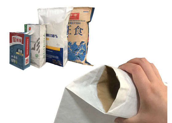 Vloeibare het Document van Morserij Absorberende Chemische Gekleefde Multiwall Zakken 15kg 20kg