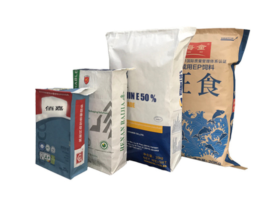 Cement Flexo die het Chemische Gekleefde het Document van Klepmultiwall Absorbeermiddel van de Zakken Vloeibare Morserij drukt