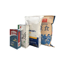 Cement kraft papier verpakkingszakken op maat capaciteit en grootte