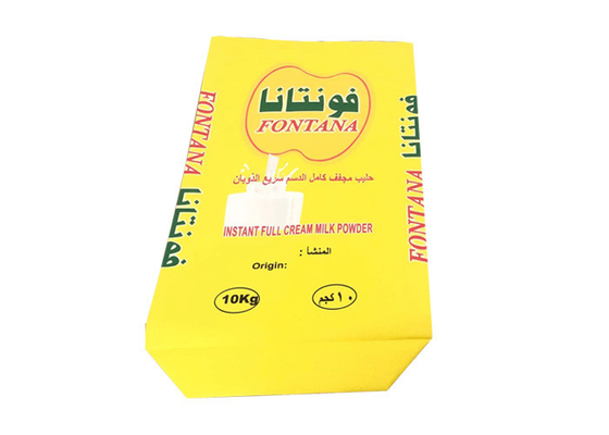 Melkpoeder Food Grade Multi Wall Paper Zakken accepteren aangepast formaat 20kg 25kg