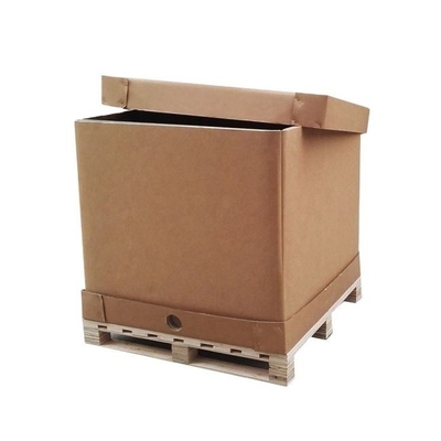 Zware verpakking 1000L papieren IBC polyethyleen voering Accepteer op maat