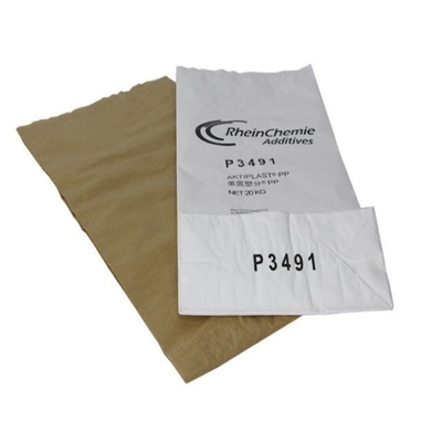 Gekleefd 3 Lagen van 25kg 50kg Kraftpapier de Hitte - Aangepaste verbindingszakken