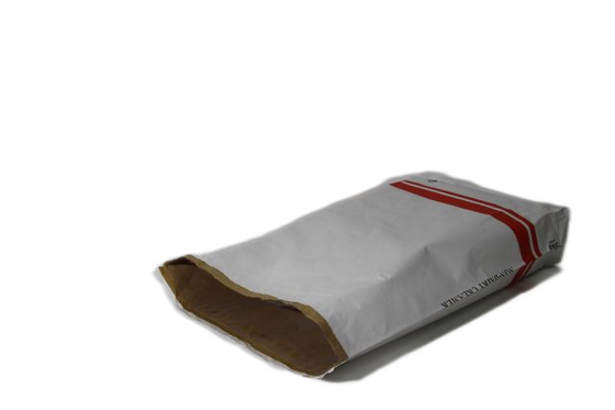 Ontwerp Gepersonaliseerd Industrieel Kraftpapier Verpakkingszakken Wit Bruin Kleur