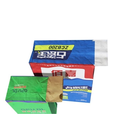 20 kg 25 kg 50 kg industriële geplakte klepzakken cementpapierverpakking