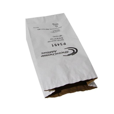 Aangepaste Logo Print Kraft Paper Packing-Zakken voor Houtskoolverpakking