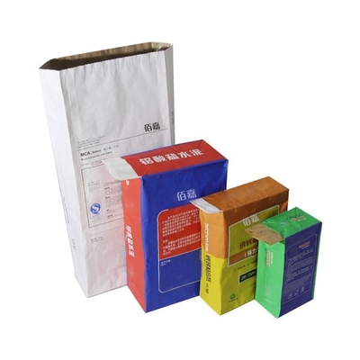 20kg 25kg Cement Zak Multi Wall Paper Zakken Keramische Tegel Plastic Verpakking
