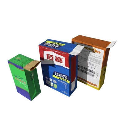 het Water die van 20kg 25kg Multiwall-Document Druk van de Zakflexo van het Zakkencement tegen de Verpakkende verzetten zich