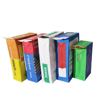 Het Document van de Klepmultiwall van pijnboomkorrels de Verspreidbare Gekleefde Druk van Zakkenflexo