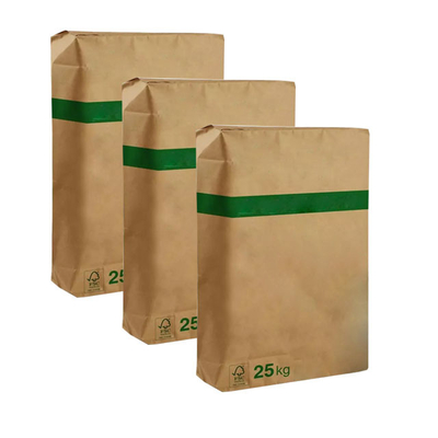 25kg 40kg 50kg 3 Lagen de Industriële van de de Zakkenslijtage van de Cementverpakking Weerstands