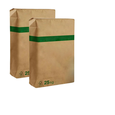 20kg 25kg kleefde het Document van Klepmultiwall het Document van de Zakken Multilaag Zak Hoge Duurzaamheid