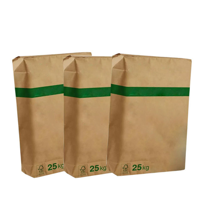 20kg 25kg kleefde het Document van Klepmultiwall het Document van de Zakken Multilaag Zak Hoge Duurzaamheid