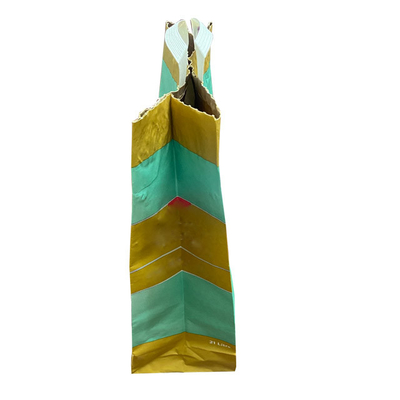 7 kleurendocument het Document van Cat Litter Bags Handle Kraft Verpakkende Zakken Open Mond