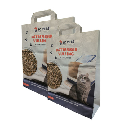 Open het Document van Mondkraftpapier Zakken voor Cat Litter Packaging