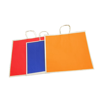 25 kg meerwandige papieren zakken met katoenen touw / PP-touw / gedraaid papieren handvat