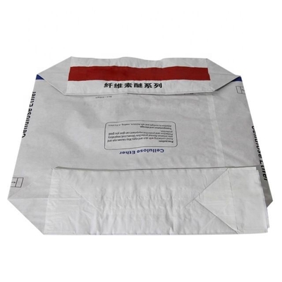 25kg kraftpapier-Document het Document van Multiwall van de Klepcement Gekleefde Klep Zakken Vriendschappelijke Eco