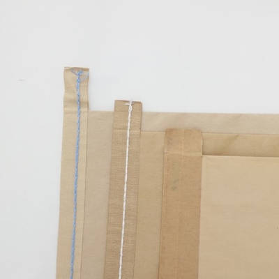 De verpakking drukte Genaaide Open het Document van Mondmultiwall Zakken met Embleem