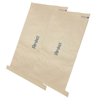 doet de Genaaide Open Mond van 25kg 20kg Multiwall Document Voedselrang Bruin voor Kokosnoot in zakken