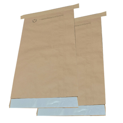 25kg kraftpapier-Document Genaaide Open Mondzakken Vochtbestendige 60g - 120g/M2