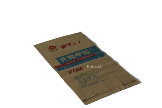 Gepersonaliseerde Multiwall Kraft Papierzakken Fda Certificatie Chemische industrie Verpakkingen