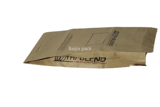 60cmx40cmx10cm Multiwall Kraft Paper Bags Op maat gedrukt
