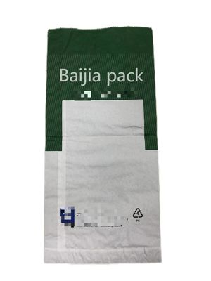 Gepersonaliseerde vorm warmteverzegelde papieren zakken biologisch afbreekbare oplossing voor industriële behoeften