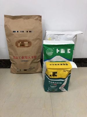 Gepersonaliseerde verpakkingszakken van kraftpapier Eco-vriendelijke oplossing voor verpakkingen voor huisdierkattenvuil