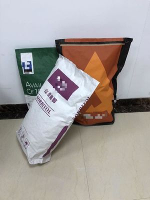 Flexodrukmethode 25kg knijpbodem papieren zakken Aanvaard maatcapaciteit