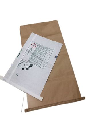 Milieuvriendelijk Gezaaid Open Mond Meerdere Wand Papierzakken Gepersonaliseerd Logo