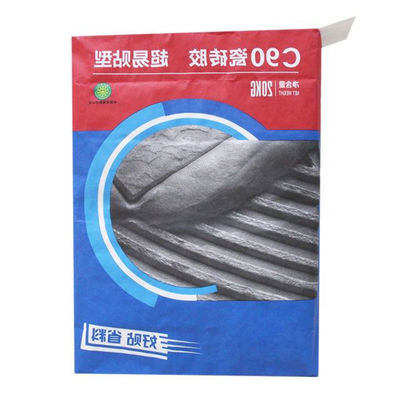 Ultra-sonic Sealed High Air-permeable Pasted Valve Multiwall Paper Bags with Enhanced Tear Resistance