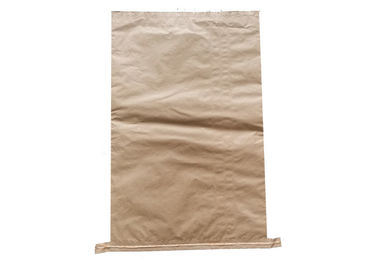 Het Document van de Mondmultiwall van de voedselrang Genaaide Open het Document van Kraftpapier van het Zakken Dierenvoer Zakken