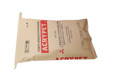 Het Document van de Mondmultiwall van de voedselrang Genaaide Open het Document van Kraftpapier van het Zakken Dierenvoer Zakken