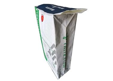 het Document van 25kg 30kg 50kg Multilayer Kraftpapier Type van Zakkenklep voor de Stopverfpoeder van de Tegel Zelfklevend Muur