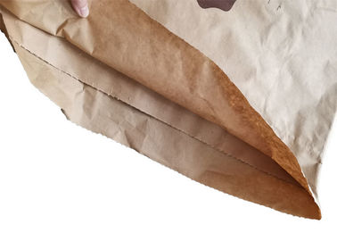 Het Document van Multiwall van de hygiëneverpakking Genaaide Open Mond het Document van Zakkenmultiwall Geurloze Zakken