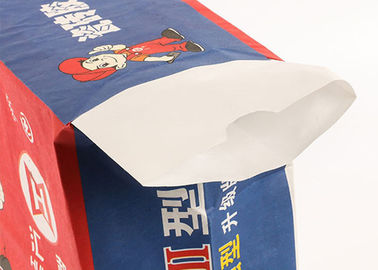 Aangepaste Witte Bruine Kraftpapier-Document Zak Vierkante Bodem met Afzonderlijke Filmlaminering