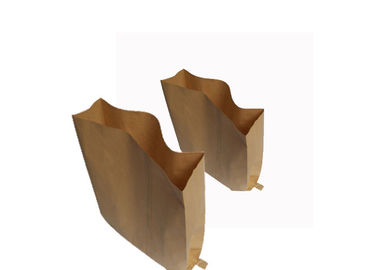Het Document van Multiwall Kraftpapier van de voedselrang het Pakket Bruine Witte Kleur van de Zakkenkoffie met Spuiten