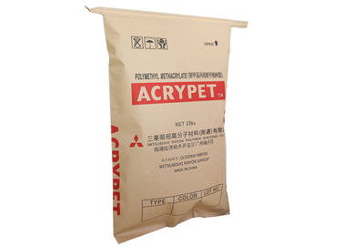 Gestikte het Document van Bodemmultiwall Kraftpapier de Hars van Zak Chemische Materiële 25kg Pvc Verpakking