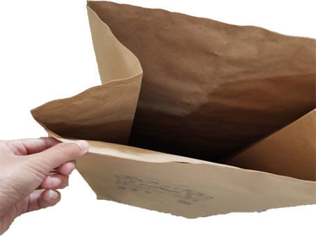 Van de de Bodem Op zwaar werk berekende Gekleefde Klep van het Wastblok het Gazondocument van Multiwall Zakken