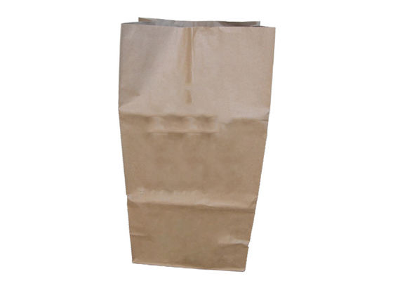 Doorbladert Afval het Document van het 3 Lagen25kg Multiwall Kraftpapier Gazon Zakken