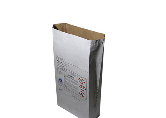 25KG meteorologisch Gestort het Document van Kiezelzuurmultiwall Kraftpapier ZakkenZwartsel