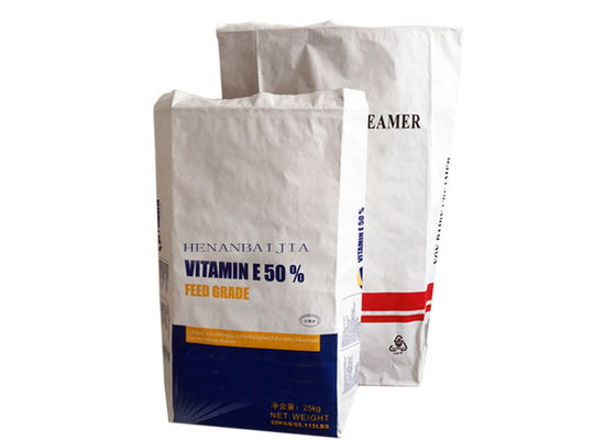 10kg - het Document van 50kg Kraftpapier Verpakkende Zak voor Oligosaccharides van het Poederisomalto van de Zetmeelmoutsuiker