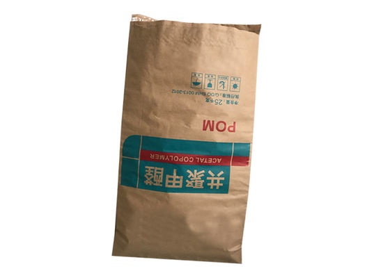 het Document van de Mondmultiwall van 10kg de 20kg Genaaide Open Druk van Zakkenflexo